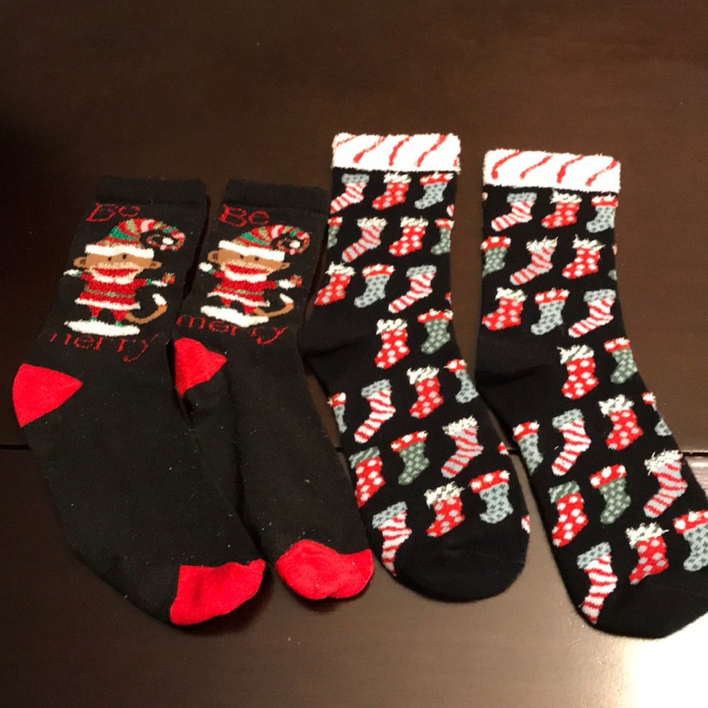 Christmas themed socks